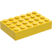 LEGO Yellow Brick 4 x 6 (2356 / 44042)