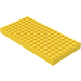 LEGO Jaune Brique 8 x 16 (4204 / 44041)