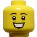 LEGO Yellow Brick Costume Guy (Recessed Solid Stud) (3626)