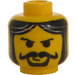 LEGO Yellow  Castle Head (Safety Stud) (3626)