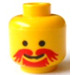 LEGO Yellow  Castle Head (Safety Stud) (3626)