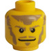 LEGO Geel  Castle Hoofd (Veiligheids Stud) (3626)