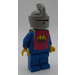 LEGO Yellow Castle Knight Blue Cavalry Minifigure