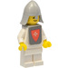 LEGO Jaune Castle Knight blanc Figurine