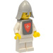 LEGO Yellow Castle Knight White Minifigure