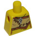 LEGO Yellow Cave Woman Torso without Arms (973)