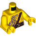 LEGO Yellow Chope Minifig Torso (973 / 76382)