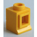 LEGO Yellow Classic Window 1 x 1 x 1 Extended Lip