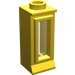 LEGO Yellow Classic Window 1 x 1 x 2 with Removable Glass