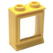 LEGO Yellow Classic Window 1 x 2 x 2 with Fixed Glass (73594)