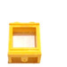 LEGO Yellow Classic Window 1 x 2 x 2 with Removable Glass and Top Hole