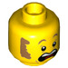 LEGO Yellow Clemmons - Chicken Suit Minifigure Head (Recessed Solid Stud) (3626 / 79216)