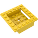 LEGO Geel Cockpit 6 x 6 (4597)