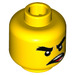 LEGO Yellow Cole Minifigure Head (Recessed Solid Stud) (3626 / 34582)