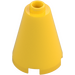 LEGO Yellow Cone 2 x 2 x 2 (Open Stud) (3942 / 14918)