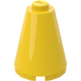 LEGO Yellow Cone 2 x 2 x 2 (Solid Stud)