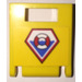 LEGO Yellow Container Box 2 x 2 x 2 Door with Slot with Coast Guard Logo Sticker (4346)