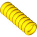 LEGO Jaune Corrugated Tuyau 2.4 cm (3 Goujons) (21164 / 23001)