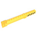 LEGO Yellow Crane Arm Outside with Pegholes with Yellow and Black Danger Stripes (Both Sides) Sticker (57779)
