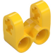 LEGO Yellow Cross Block 2 x 2 Split (Axle / Twin Pin) (41678)