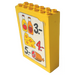 LEGO Yellow Cupboard 2 x 6 x 7 Fabuland with 3, 5, Food Sticker