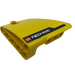 LEGO Yellow Curved Panel 13 Left with Black Stripe and LEGO TECHNIC Logo Sticker (64394)