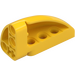 LEGO Yellow Curved Panel 3 x 5 x 2 Right (2442)