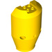 LEGO Geel Cilinder 3 x 6 x 8 (80514)