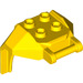LEGO Gelb Design Backstein 4 x 3 x 3 mit 3.2 Shaft (27167)