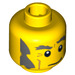 LEGO Yellow Detective Head (Safety Stud) (3626 / 97097)
