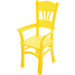 LEGO Yellow Dining Table Chair (6925)