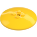 LEGO Giallo Dish 6 x 6 (35327 / 44375)