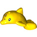 LEGO Geel Dolfijn met Gold Patches (67739 / 69528)