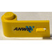LEGO Yellow Door 1 x 3 x 1 Left with &#039;ANWB&#039; and Blue Logo Sticker (3822)