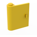 LEGO Yellow Door 1 x 3 x 3 Left with Solid Hinge (3191 / 3193)