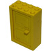 LEGO Жълто Door 2 x 4 x 5 Frame with Yellow Door