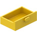 LEGO Amarillo Drawer sin refuerzo (4536)