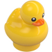 LEGO Yellow Duck with Orange Beak with Eyes (49661 / 58039)