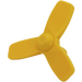LEGO Yellow Duplo Aeroplane Propeller (2159)