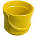 LEGO Yellow Duplo Bucket with Fixed Handle (5490 / 82562)