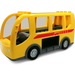 LEGO Yellow Duplo Bus with Red Stripes (64642)