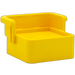LEGO Yellow Duplo Chair with solid back support solid back support