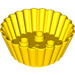 LEGO Jaune Duplo Cupcake Liner 4 x 4 x 1.5 (18805 / 98215)