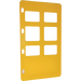 LEGO Gelb Duplo Tür 1 x 4 x 6 mit Six Panes