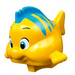 LEGO Yellow Duplo Fish - Flounder (11695 / 68380)