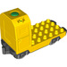 LEGO Yellow Duplo Locomotive Base Engine 4 x 8 x 5 (54741 / 99844)