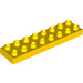 LEGO Jaune Duplo assiette 2 x 8 (44524)