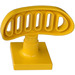 LEGO Yellow Duplo Radar Antenna Assembly (4376)