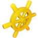 LEGO Yellow Duplo Ship Wheel (4658)