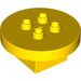 LEGO Yellow Duplo Table Round 4 x 4 x 1.5 (31066)
